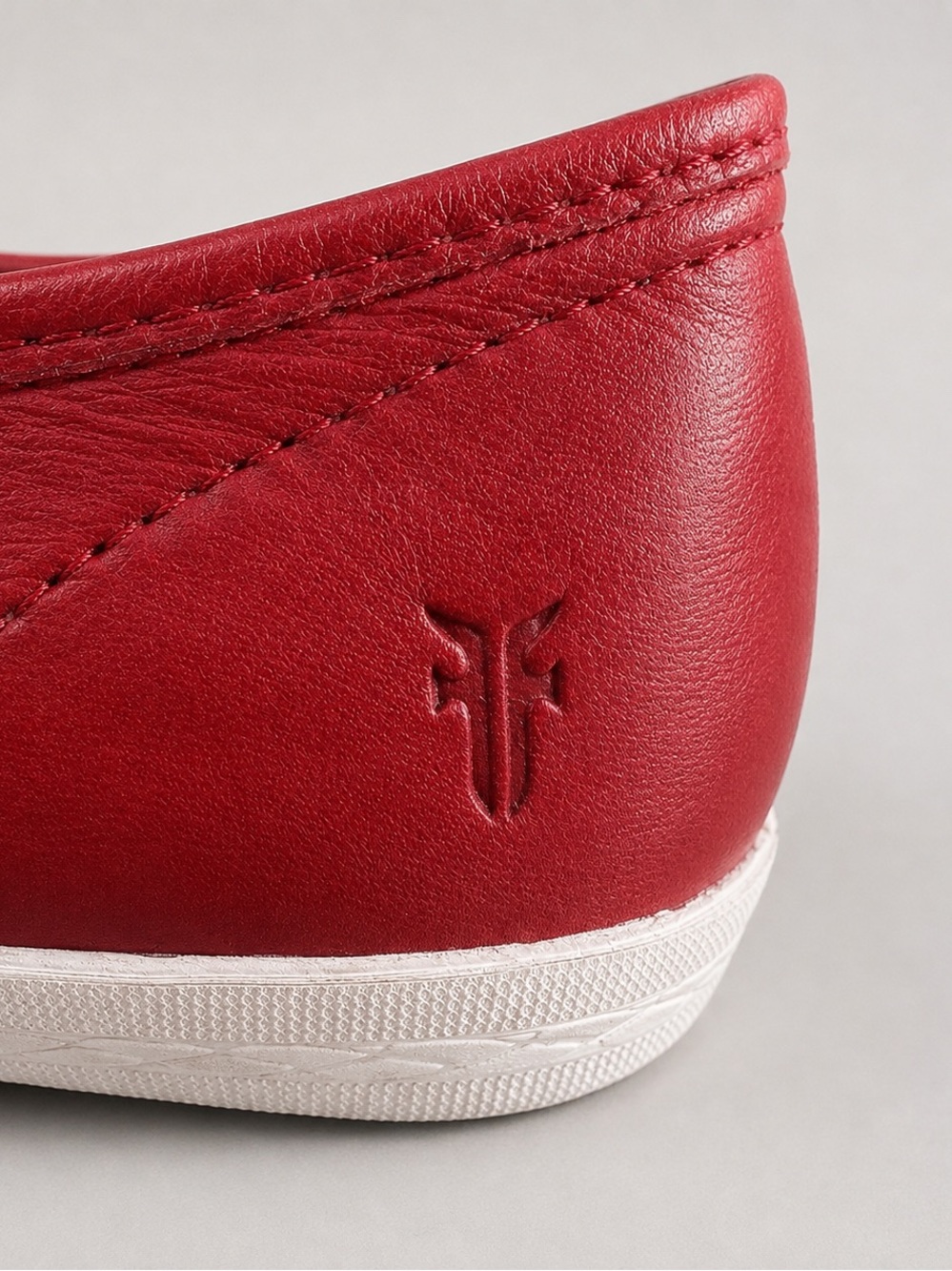FRYE Women’s Red Leather Low Top Lace Up Sneakers Shoes (Mindy?) Size 9 M EU 39 - Picture 5 of 11